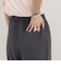 リネン混ウエストレイヤードパンツ