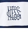 【バックプリントが映える】切り替え GOODNESS オーバーストライプ Tシャツ