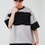 【バックプリントが映える】切り替え GOODNESS オーバーストライプ Tシャツ