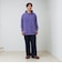 【ロンT以上、パーカー未満】ケミカル加工 フードロンT