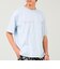 【SCREEN STARS/スクリーンスターズ】杢ボディ染め 配色ロゴ クルーネックカラーＴシャツ