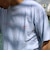【SCREEN STARS/スクリーンスターズ】杢ボディ染め 配色ロゴ クルーネックカラーＴシャツ