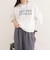 フロッキーロゴ5分袖Tシャツ