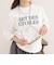 フロッキーロゴ5分袖Tシャツ