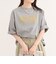フロッキーロゴ5分袖Tシャツ