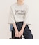 フロッキーロゴ5分袖Tシャツ