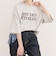 フロッキーロゴ5分袖Tシャツ