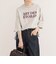 フロッキーロゴ5分袖Tシャツ