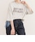 フロッキーロゴ5分袖Tシャツ