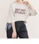フロッキーロゴ5分袖Tシャツ