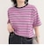 【汗ジミ軽減】ボーダーTシャツ