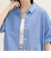 【人気につき半袖Ver.で再登場】汗染み軽減加工COTTON半袖シャツブルゾン