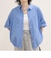【人気につき半袖Ver.で再登場】汗染み軽減加工COTTON半袖シャツブルゾン
