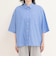 【人気につき半袖Ver.で再登場】汗染み軽減加工COTTON半袖シャツブルゾン