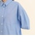 【人気につき半袖Ver.で再登場】汗染み軽減加工COTTON半袖シャツブルゾン