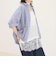【人気につき半袖Ver.で再登場】汗染み軽減加工COTTON半袖シャツブルゾン