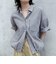 【人気につき半袖Ver.で再登場】汗染み軽減加工COTTON半袖シャツブルゾン