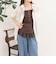 ヘンリーネックレースキャミ