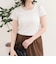パフスリーブコンパクトTシャツ