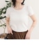 パフスリーブコンパクトTシャツ