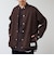 【DISCUS ATHLETIC】インレイ裏シャギーボンディング ノーカラージャケット