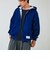 【DISCUS ATHLETIC】インレイ裏シャギーボンディング ジップフーディ