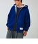 【DISCUS ATHLETIC】インレイ裏シャギーボンディング ジップフーディ