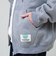 【DISCUS ATHLETIC】インレイ裏シャギーボンディング ジップフーディ