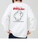 【BAYMAX/ベイマックス】サガラ刺繍クルースウェット 裏起毛