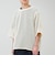 3/4スリーブメッシュTシャツ シアーT 7分袖 オーバーサイズ