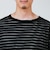 3/4スリーブメッシュTシャツ シアーT 7分袖 オーバーサイズ