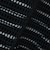 3/4スリーブメッシュTシャツ シアーT 7分袖 オーバーサイズ