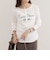 ヘンリーネックグラフィックロンTシャツ