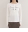 ヘンリーネックグラフィックロンTシャツ