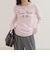 ヘンリーネックグラフィックロンTシャツ
