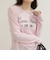 ヘンリーネックグラフィックロンTシャツ