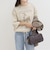 ホースプリント裾ドロストTシャツ