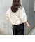 ホースプリント裾ドロストTシャツ