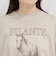 ホースプリント裾ドロストTシャツ