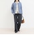 《別注》【TAION/タイオン】CREW NECK BUTTON DOWN JKT ダウンジャケット