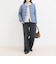 《別注》【TAION/タイオン】CREW NECK BUTTON DOWN JKT ダウンジャケット