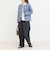 《別注》【TAION/タイオン】CREW NECK BUTTON DOWN JKT ダウンジャケット