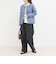 《別注》【TAION/タイオン】CREW NECK BUTTON DOWN JKT ダウンジャケット