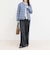 《別注》【TAION/タイオン】CREW NECK BUTTON DOWN JKT ダウンジャケット