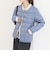 《別注》【TAION/タイオン】CREW NECK BUTTON DOWN JKT ダウンジャケット