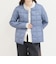 《別注》【TAION/タイオン】CREW NECK BUTTON DOWN JKT ダウンジャケット