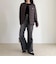 《別注》【TAION/タイオン】CREW NECK BUTTON DOWN JKT ダウンジャケット