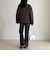 《別注》【TAION/タイオン】CREW NECK BUTTON DOWN JKT ダウンジャケット
