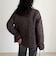 《別注》【TAION/タイオン】CREW NECK BUTTON DOWN JKT ダウンジャケット