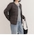 《別注》【TAION/タイオン】CREW NECK BUTTON DOWN JKT ダウンジャケット